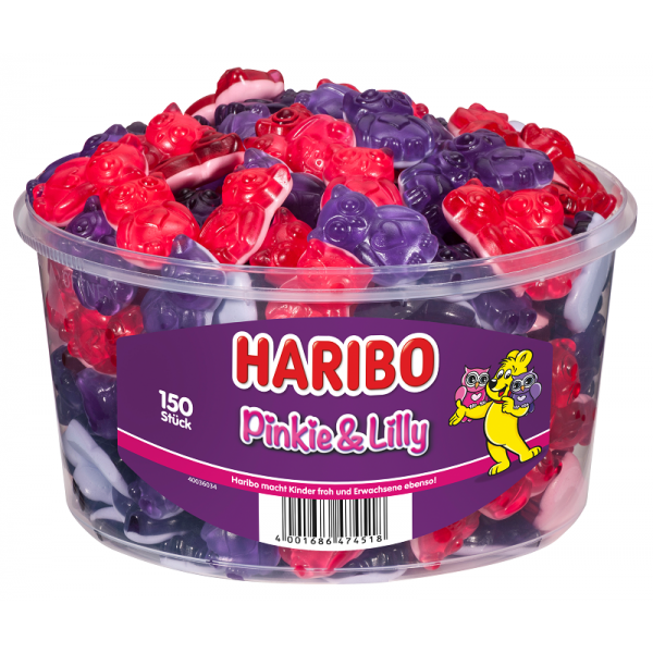 Haribo Pinkie & Lilly 1200 g Dose