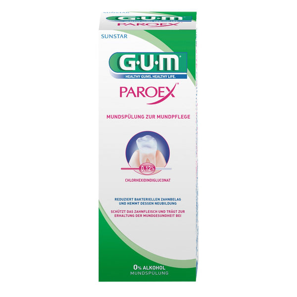 Gum Paroex 0.12% mouthwash 300ml bottle