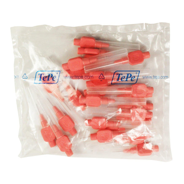 TePe interdental brushes x-soft light red 0.5mm bag of 25