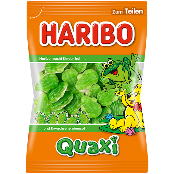 Haribo Quaxi Frösche 200 g Beutel