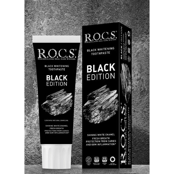 ROCS Black Edition black toothpaste 74g