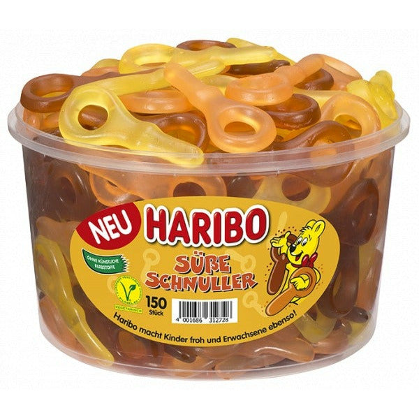 Haribo Süße Schnuller 150 St,  1350 g Dose