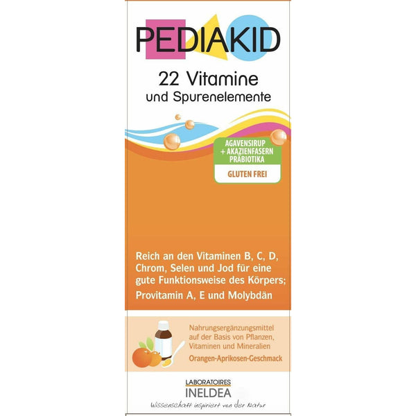 Pediakid 22 vitamins & trace elements 125ml