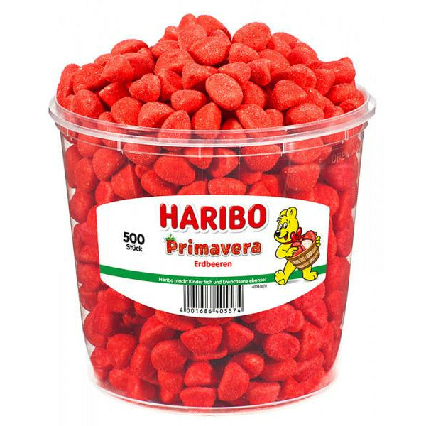 Haribo Erdbeeren Primavera  1150 g Dose