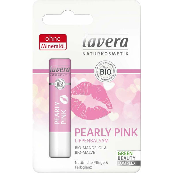 Lavera Lippenbalsam Pearly Pink Bio-Mandelöl & Bio-Malve 4,5g