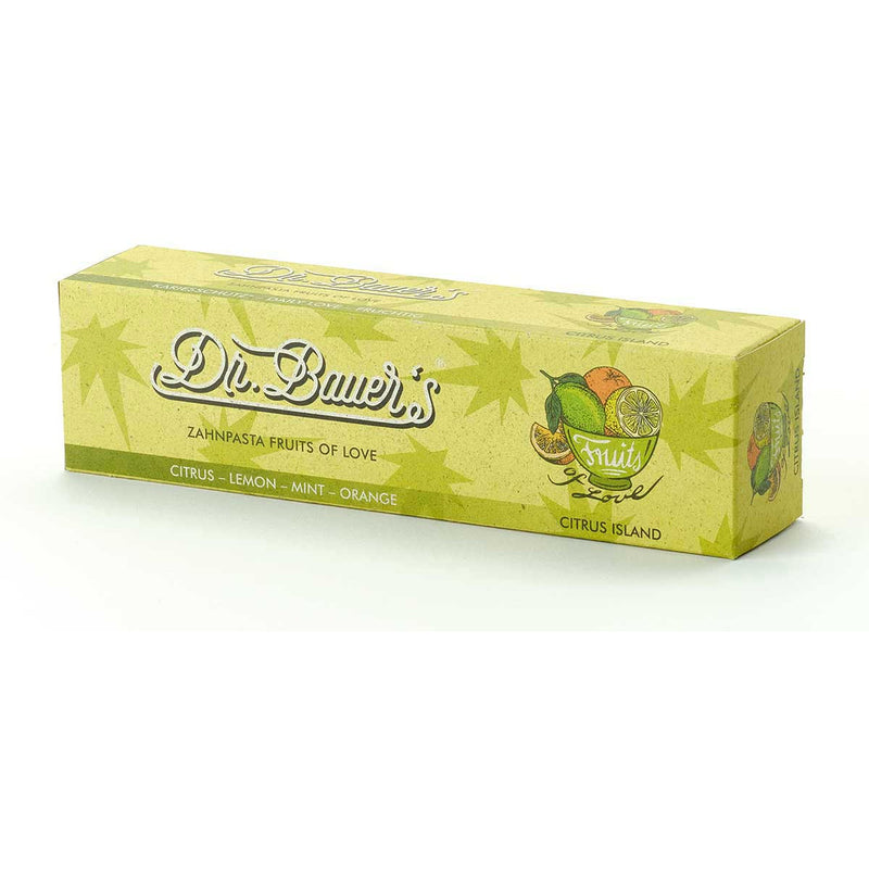 Dr. Bauer's Zahnpasta Fruits of Love Citrus Island 90ml