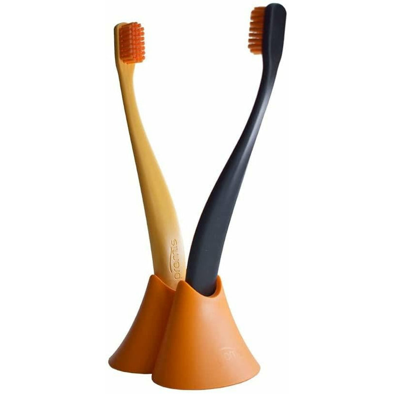 promis toothbrush holder duo orange