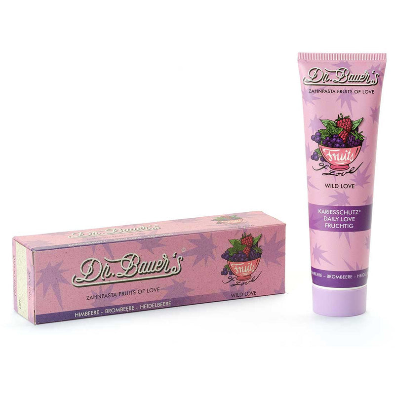 Dr. Bauer's Zahnpasta Fruits of Love Wild Love 90ml