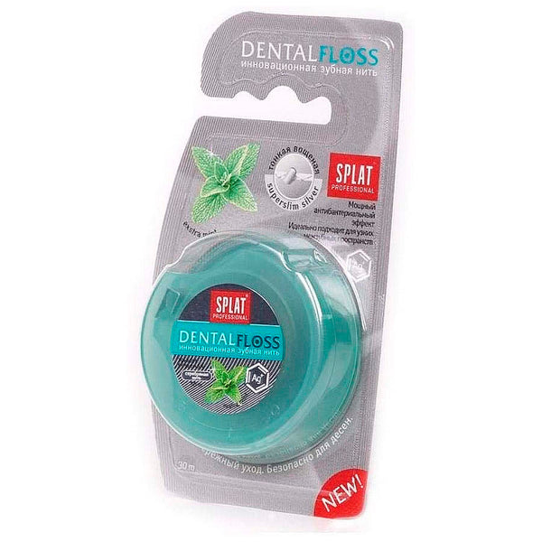 Splat dental floss Silver 30m