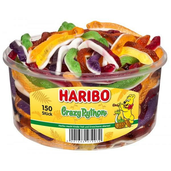 Haribo Crazy Python 150 St, 1050 g Dose