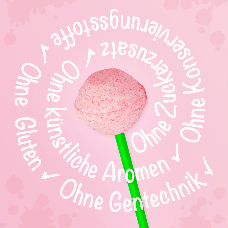 Toothpop zahnfreundlicher Lolli Erdbeergeschmack 6g
