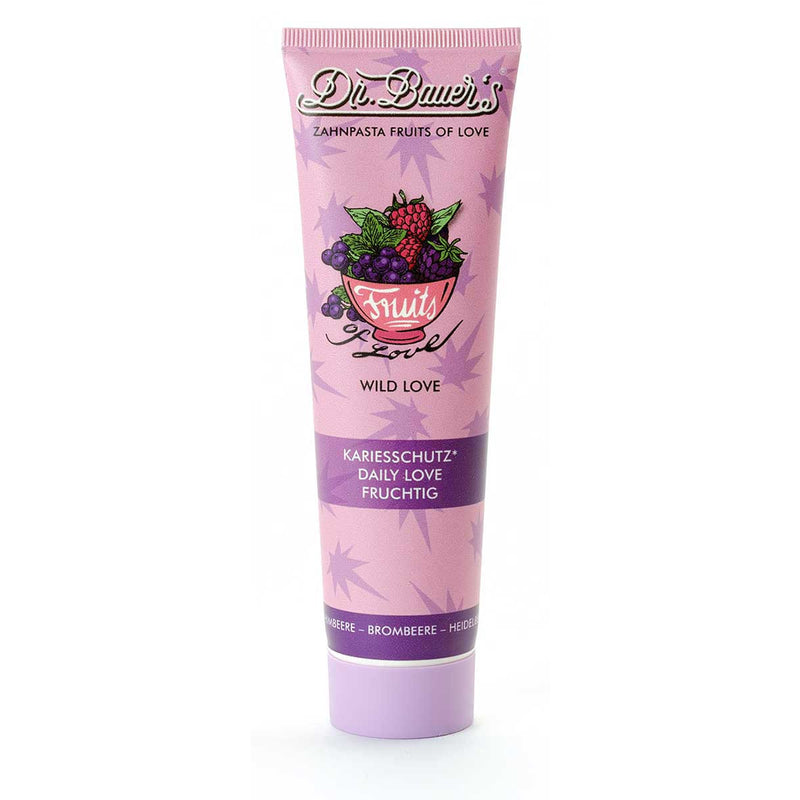 Dr. Bauer's Zahnpasta Fruits of Love Wild Love 90ml