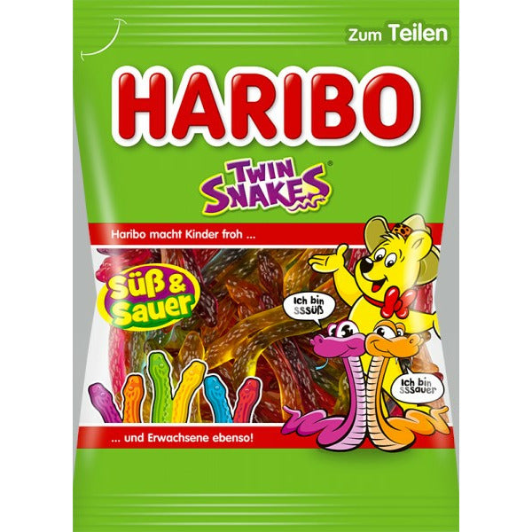 Haribo Twin Snakes 175 g Packung