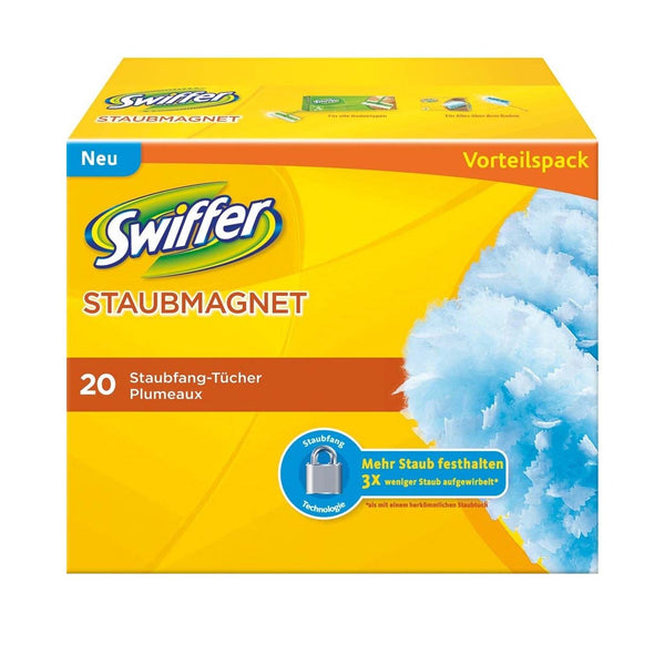 Swiffer dust magnet Duster dust collection cloths mega pack of 20