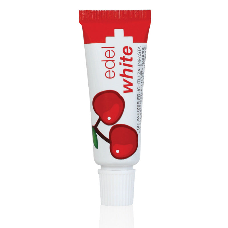 edel+white children's toothpaste 7 fruits (7x 9.4ml)