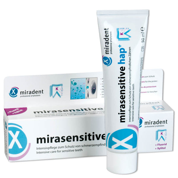 Miradent mirasensitive hap+ toothpaste 50ml