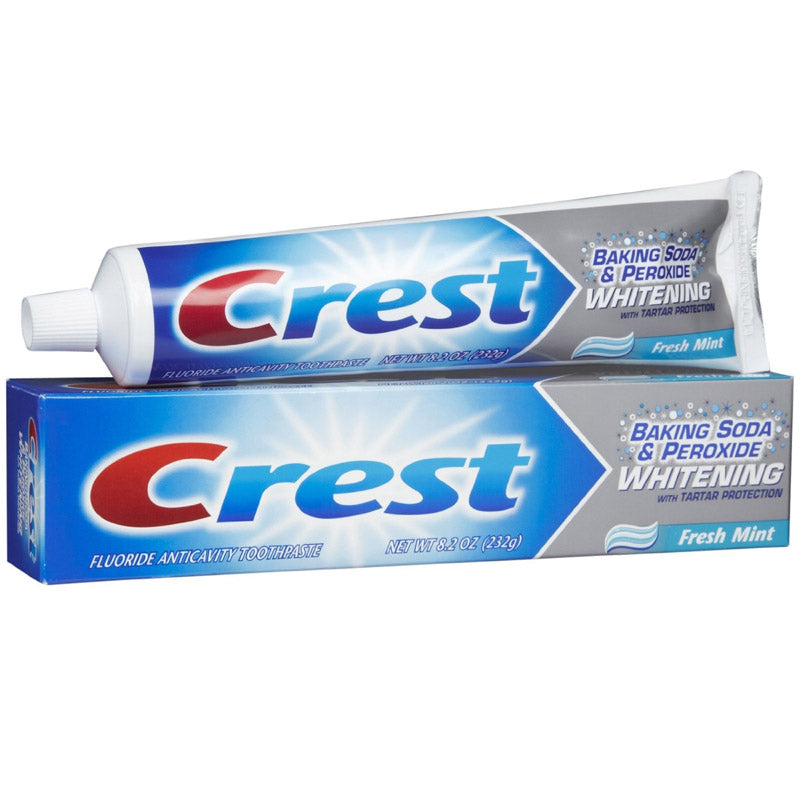 Pasta de dientes Crest Baking Soda & Peroxide menta fresca 232g