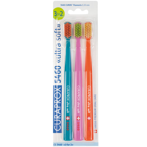 Curaprox CS 5460 toothbrush ultrasoft pack of 3