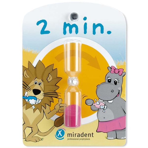 Miradent children's toothbrush clock