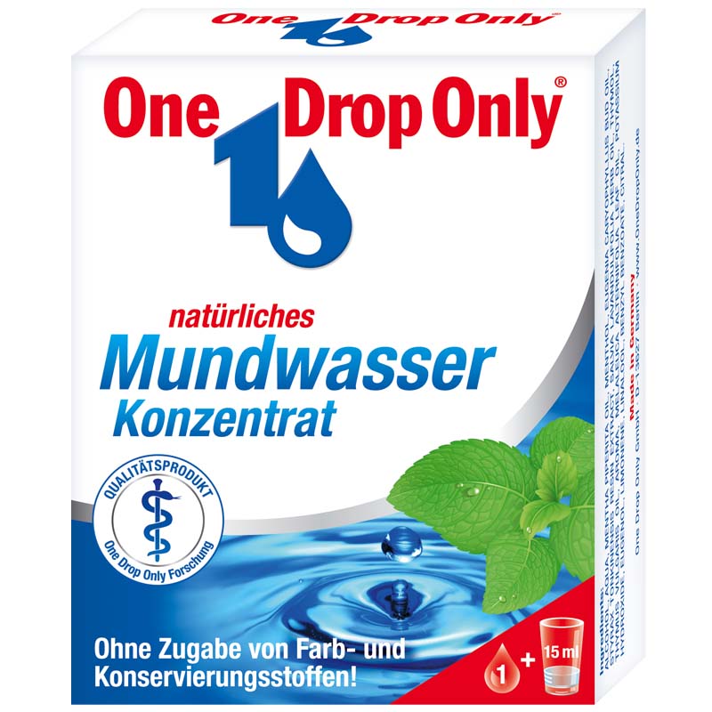 One Drop Only Mundwasser Konzentrat