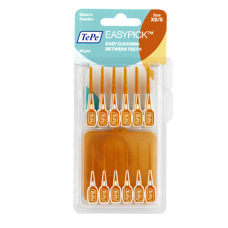 TePe EasyPick interdental brushes 36 pieces pack XS / S