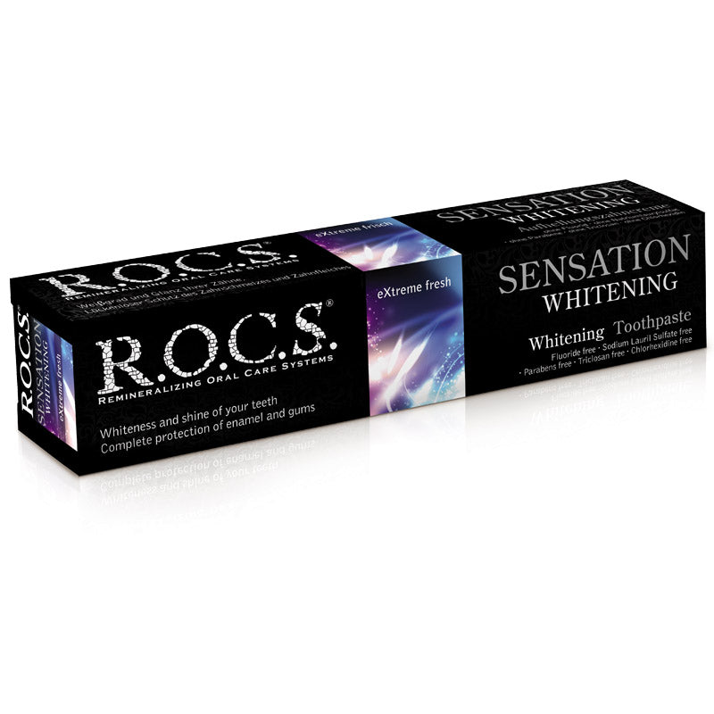 ROCS Sensation Whitening extreme fresh toothpaste 74g