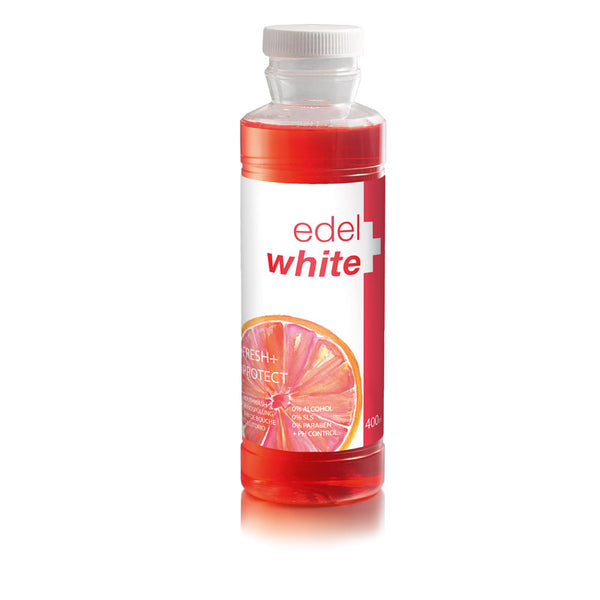 edel+white mouthwash Fresh + Protect 400ml