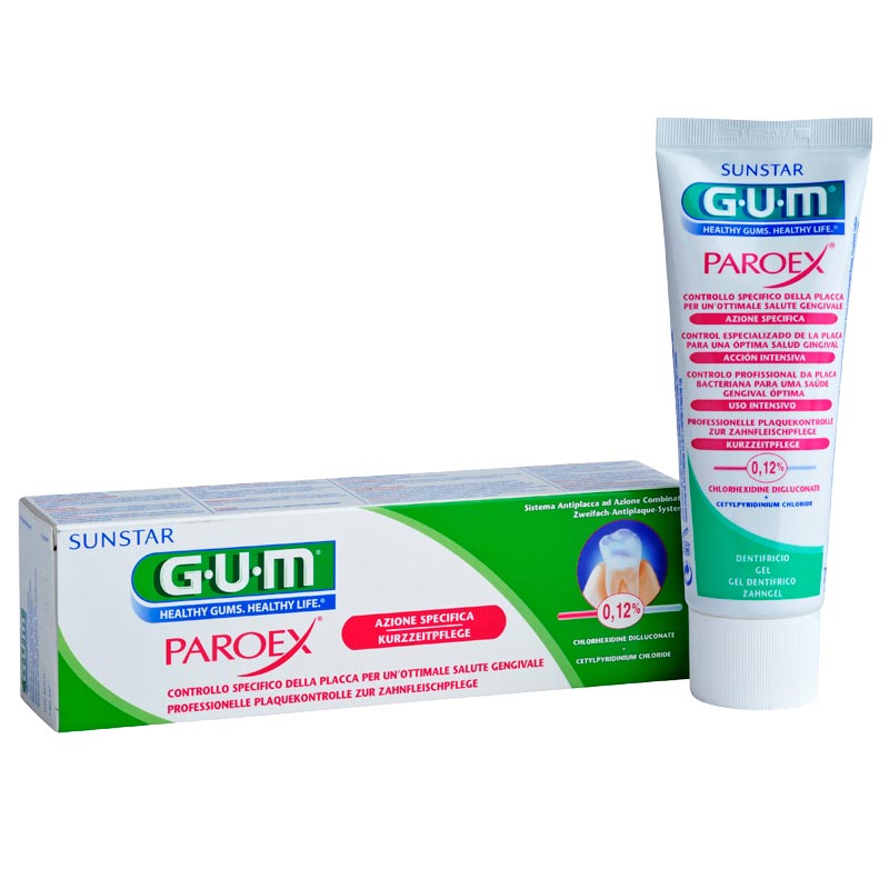 GUM PAROEX 0.12% CHX tooth gel 75ml