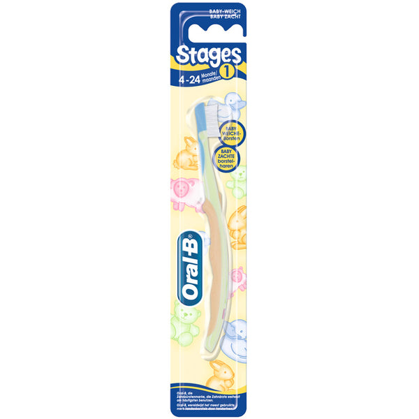 Oral-B Toothbrush Stages 1 (4 to 24 months)