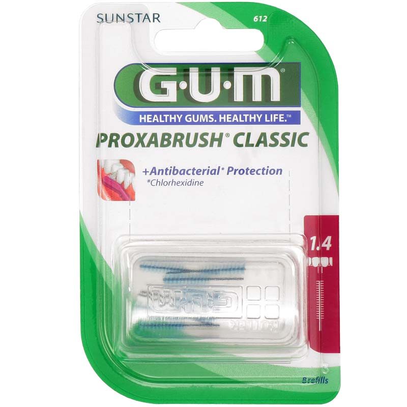 GUM Proxabrush Classic Interdentalbürsten 8 Stück
