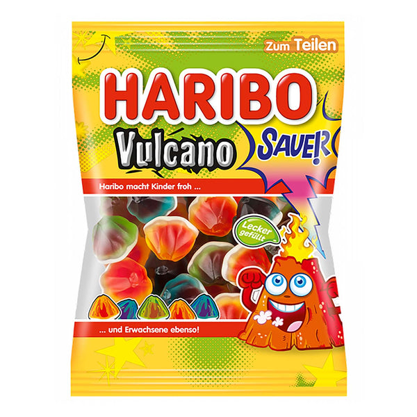 HARIBO Vulcano sauer 175g Beutel