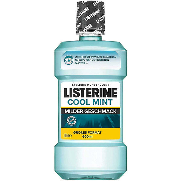 Listerine Mouthwash Total Cool Mint Mild Flavor 600ml