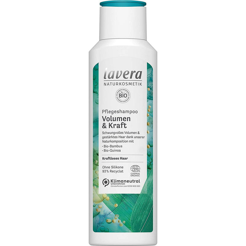 Lavera Shampoo Volumen & Kraft Bio-Bambus & Bio-Quinoa 250ml