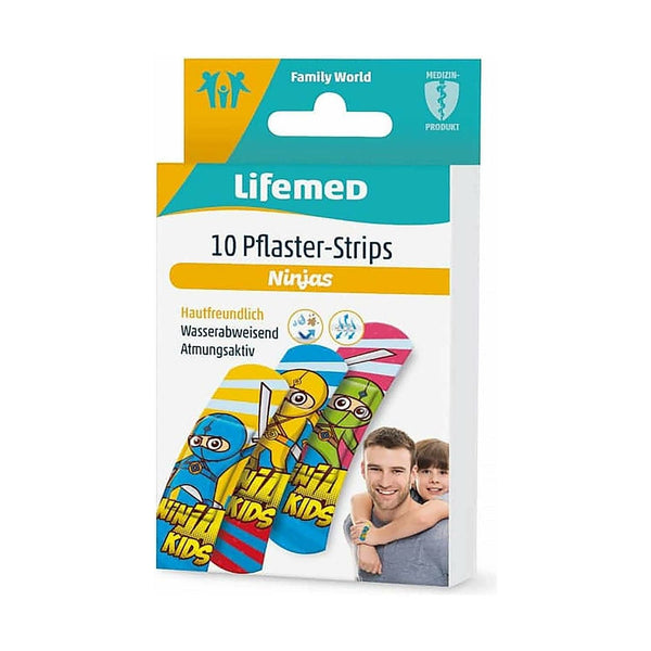 Lifemed Pflaster-Strips Ninjas