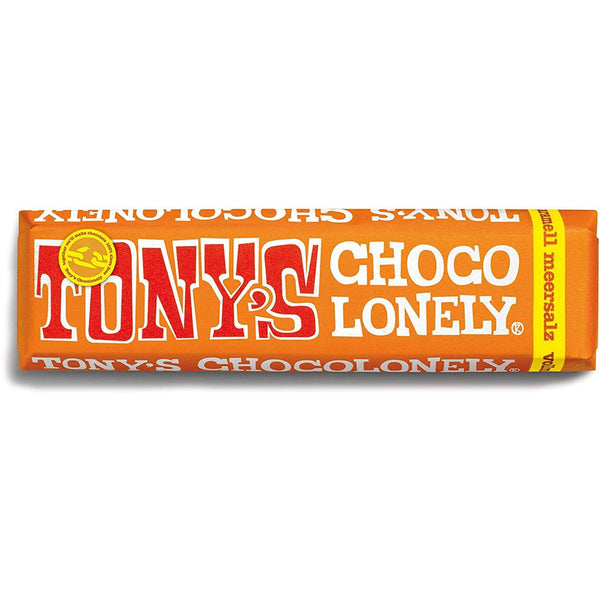 Tony's Chocolonely Vollmilchschokolade mit Karamel und Meersalz 47g