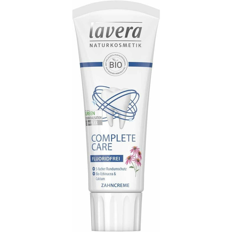Lavera Zahncreme Complete Care Fluoridfrei mit Bio-Echinacea & Calcium75ml