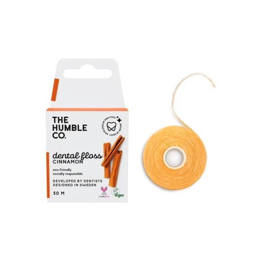 Humble Dental floss Zahnseide 50 m - Zimt