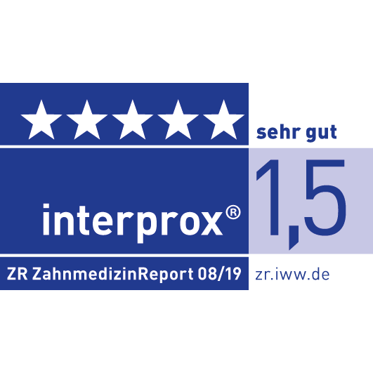 Interprox 4K interdental brushes light blue cylindrical 6-pack