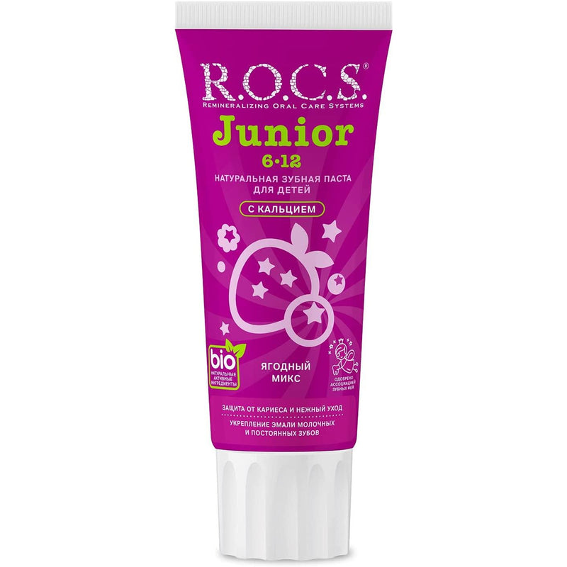 ROCS Junior Beerenmix Zahncreme 74g